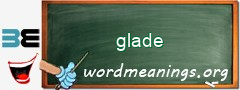 WordMeaning blackboard for glade